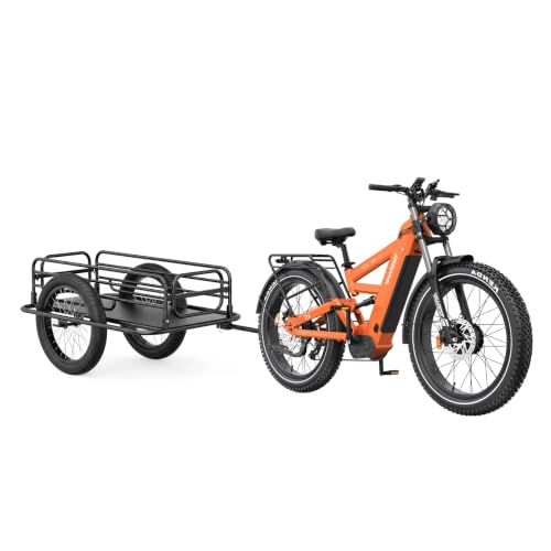 Image of TESWAY X9 Ultra Dual Motor Ebike, 60V 30Ah 120 Miles Long Rang, 240NM, 26 inch Fat Tire Full Suspension Electric Bike
