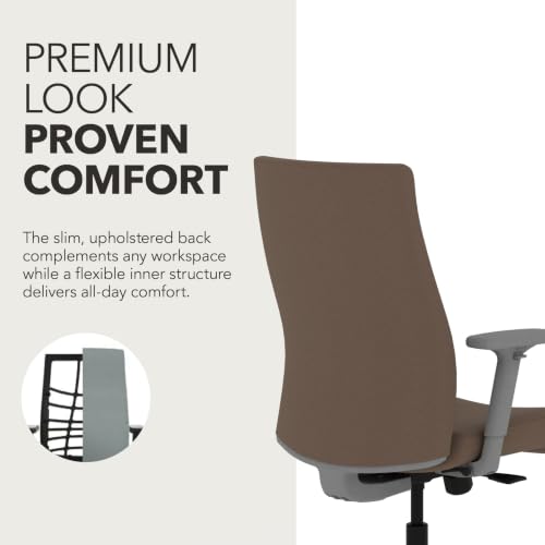 Image of HON Ignition 2.0 Ergonomic Office Chair, Lumbar Support, Desk Chair, Bark