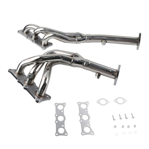 Collecteur d'échappement inox pour moteurs BMW N52 N53 E90 E92 X1 X5