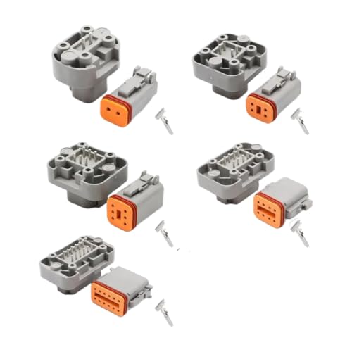 Conector DT serie Wire Socket Plug de 6 pines DT15 para conexiones sin fallos 2
