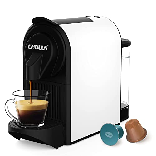 Chulux 1400W Espresso Machine For Nespresso Capsules: Espresso And Lungo Cups, One Cup Premium Italian 20 Bar Ode Pump Espresso Maker - Perfect For Office & Coffee Lovers #TOP10
