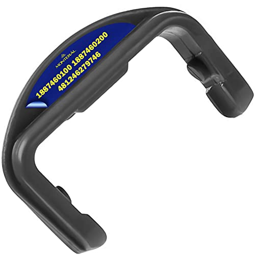 Topes de Riel para Cesta del Lavavajillas 1887460100 1887460200 481246279746 para Beko para Whirlpool para Ikea para Bauknecht para Privileg Repuestos para Lavavajillas Garantía de 10 Años - MONTERAL