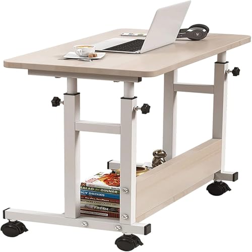Table de chevet pour ordinateur portable réglable pour lire et manger au lit ou au canapé