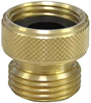 Neoperl Hose Flow Regulator Lower Water Rate Usage Adapter 3/4"" Garden Hose Green House Restrictor Pressure Compensating (2.5 gpm), 30 0620