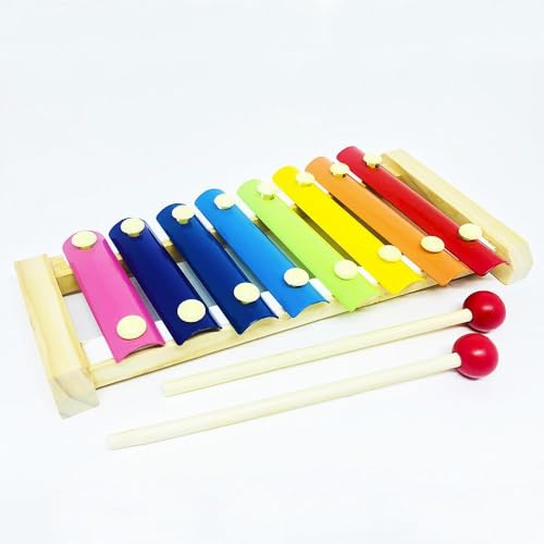 Xilofone Infantil Brinquedo Musical Diferente Com 8 Notas Toy Mix