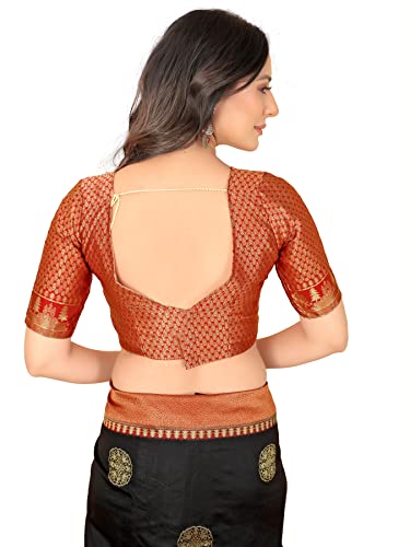 Image of Avantika Fashion Women's Trendy Kanjivaram Soft Lichi Silk Saree With Blouse Piece