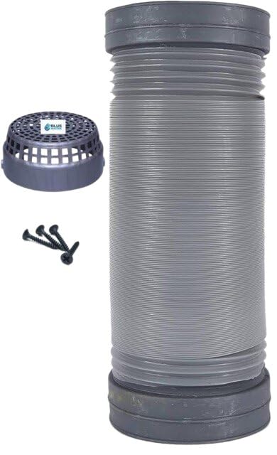 6/150MM PVC Kitchen Chimney Pipe/Flexible Plastic Pipe/Flexible Duct Hose Pipe.PVC Flexible Exhaust Duct | Round Ventilation For Kitchen Chimney & Smoke Outlet (6 Feet)-image-46