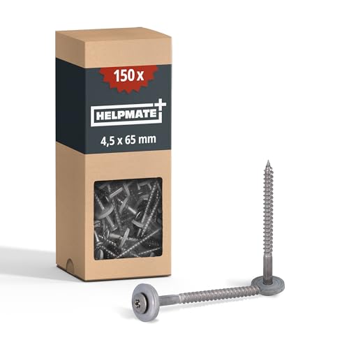 Vis de ferblantier acier inoxydable A2 HELPMATE DIN 7995 conformité et durabilité extérieure