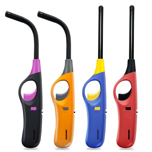 Refillable Butane Lighter 4-Pack