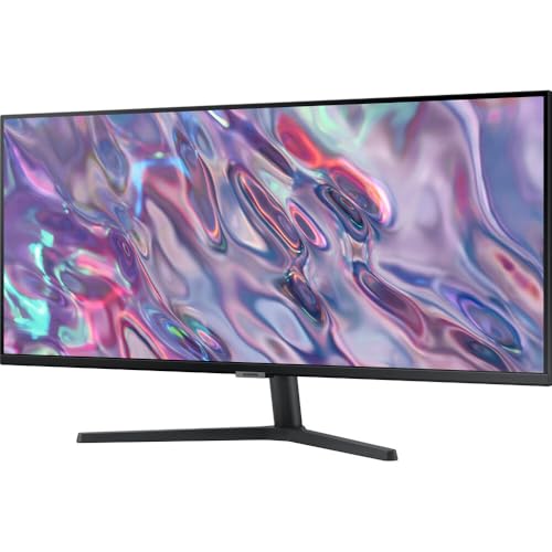 Image of Samsung 34 inch ViewFinity S50GC Series 1440p HDR Ultrawide Monitor Bundle with Tech Smart USA Elite Suite 18, 2X 4K HDMI Cable & Deco Gear CPS Exclusive 26 Month Protection Pack (BEACH-CPS-26M500)