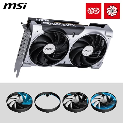 Image of MSI GeForce RTX 5060 8G Ventus 2X OC Graphic Card - NVIDIA GeForce RTX 5060 GPU, 8GB GDDR7 128-bit Memory, 28 Gbps, PCI Express Gen 5 x16 Interface, Upto 2527 MHz, TORX Fan 5.0