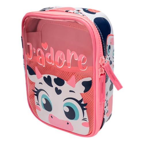 PUKET - Estojo Infantil Puket Grande Vaca Romantica Off White