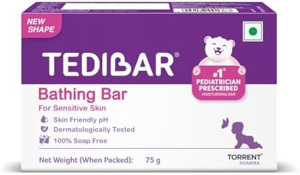 Curatio Tedibar Baby Bathing Bar 75gm