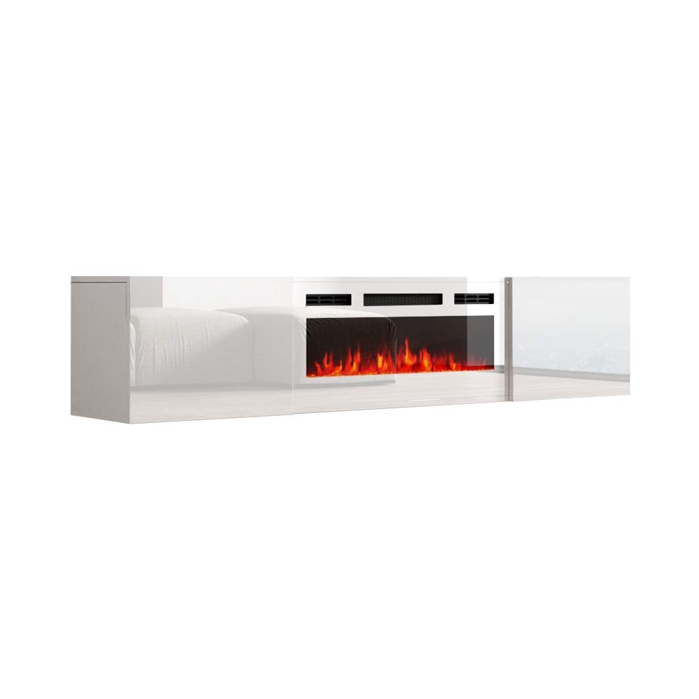 Buy Meble Furniture Cali WHEF Wall Mounted Electric Fireplace Modern