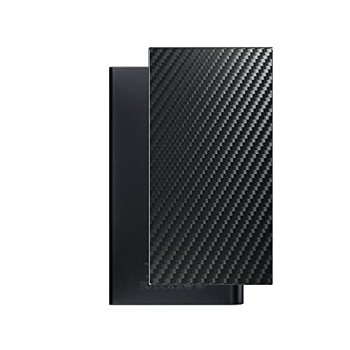 VacFun 2 Piezas Protector de pantalla Posterior, compatible con FiiO M9, Negro Película de Trasera Espalda Piel NuevaVersión