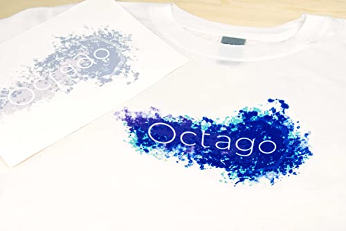 Octago Premium Sublimation Paper (8.5X11 Inches) Dye Sublimation Heat Transfer Paper, Works With Sublimation Blanks, Sublimation Ink, Sublimation Printers, & Light Poly Fabrics - 100 Sheets #TOP7
