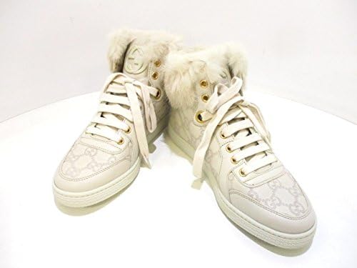 Amazon Co Jp グッチ Gucci スニーカー レディース ベージュ シマライン 中古 シューズ バッグ