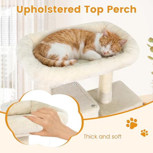 Árbol para gatos PETSITE de 70 pulgadas alto con 2 condos y rascador miniatura 4