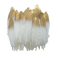 Lot De 300 Plumes D'oie Naturelles - Blanc, 5-8 Cm - Pour Attrape-rêves, Déco, Mariage, Loisirs Créatifs
