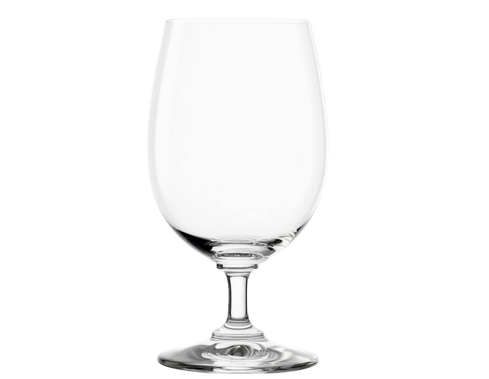 Stölzle Lausitz Juego de 6 vasos de agua profesionales de 450 ml, aptos para lavavajillas, alta resistencia a los golpes, juego de vasos de agua de cristal