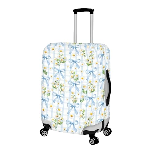 Housse de valise lavable et réutilisable en spandex bleu vert XL - 3
