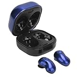 Auricular S6 Plus TWS Bluetooth 5.1, Auriculares inalámbricos con Pantalla LED a Color con micrófono, IPX4 Impermeable, Resistente al Sudor, Altavoz de Anillo de Cobre Real F10(Azul)