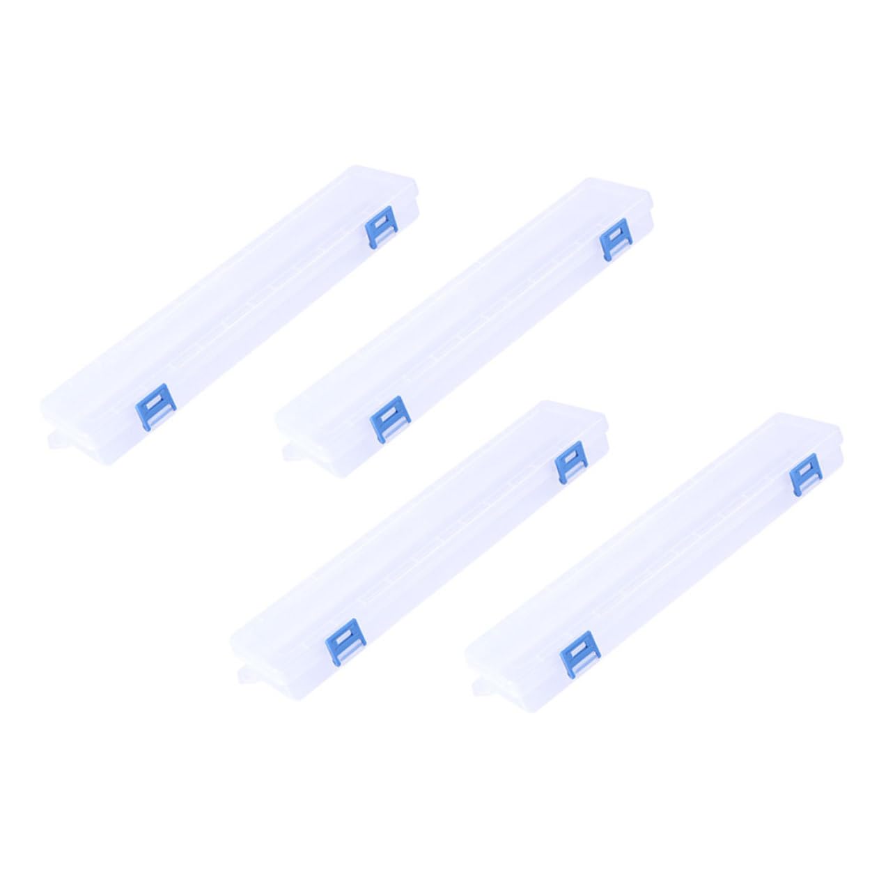 OSALADI 4 Set Scatole Di Immagazzinaggio Decorative Mestiere Custodia Per Pennelli Chiaro Porta Pennelli Acquerello Organizzatore Di Strumenti Portatili Plastica 4 Pezzi*4