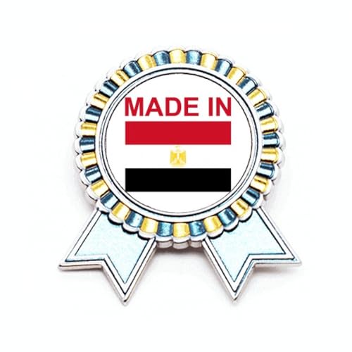 Broche Country Love Égypte en métal M, le cadeau souvenir parfait pour vos proches