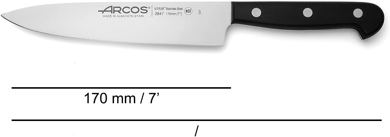 Exclusive Discount 80% Offer Arcos Chef Knife, Standard, black