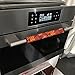 Mintulipy Thanksgiving Fall Maple Leaf Refrigerator Door Handle Covers Set of 4 Keep Appliance Clean for Fridge Microwave Stove Dishwasher Kitchen Decor Accessories