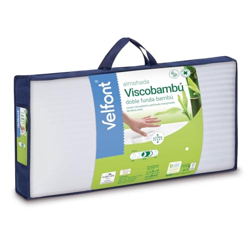 Velamen - Almohada Velfont Visco Bambú 75