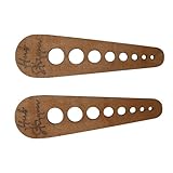 coupe choux 5/8 ou 6/8 Le coupe-herbes est facile à utiliser, il suffit de placer la plante dans le trou avec la taille appropriée et de la tirer à travers pour enlever les feuilles. Le coupe-herbes en bois dispose de 8 trous différents qui conviennent à la plupart des plantes ou ingrédients.