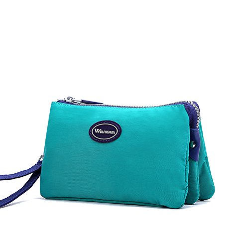 Porte-monnaie embrayage en toile compact pour éviter les sacs lourds et encombrants