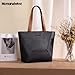 Montana West Tote Bag for Women Top Handle Satchel Purse Oversized Shoulder Handbag Hobo Bags Black MWC-559BK