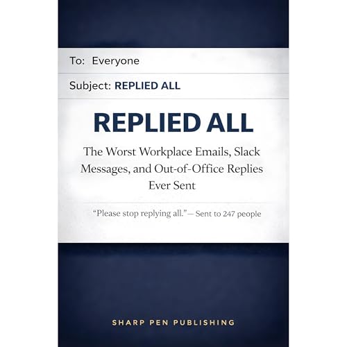 REPLIED ALL Audiolibro Por Sharp Pen Publishing arte de portada