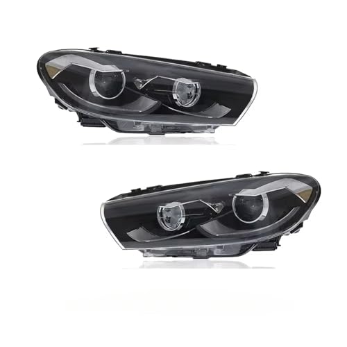 �t���i Compatible With For Scirocco Headlights 2009-2017 �A�b�v�O���[�h���� �_�C�i�~�b�N�^�[�� DRL �w�b�h���C�g �w�b�h�����v�A�b�Z���u��