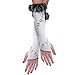 Disguise Stitched Glovettes Child Costume Accessory White