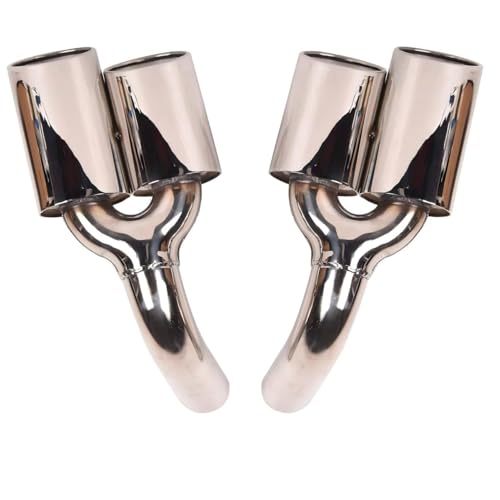 Apdale 2PCS Exhaust Pipe Tip Muffler Stainless Steel Compatible with Mercedes-Benz G Class G63 AMG W463 2007-2015