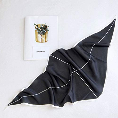 Lenço quadrado PRETYZOOM lenço de seda lenço pescoço cabeça cachecol xale cobertor macio envolver to