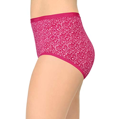 Image of Amante Printed Cotton Full Brief Panty Pack(Pack of 3)