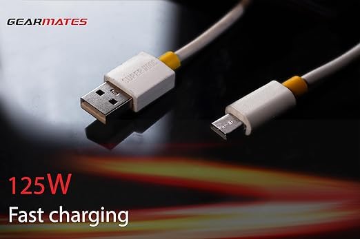 Image of Original Type C to USB Cable 1m White PD Cable, Super Fast Charging, Data Sync Compatibility for iPhone 15, Samsung, OnePlus and Others (APR192)