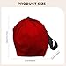 YueShengYCHUANG Drawstring Basketball Bag Pouch Mesh Soccer Ball Bag Organizer for Travel Volleyball, Red