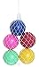 Wealers Beach Paddle Ball Replacement, High Visibility Assorted Colors (5 Pack)