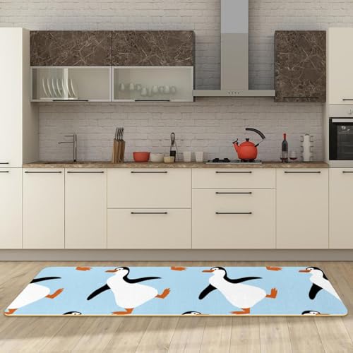 Tapis de cuisine lavable en machine pour éliminer les taches de graisse - 3