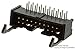 TE CONNECTIVITY 1761607-7 AMP-Latch 20 Position Dual Row Through-Hole Right Angle Pin Header - 5 Item(s)
