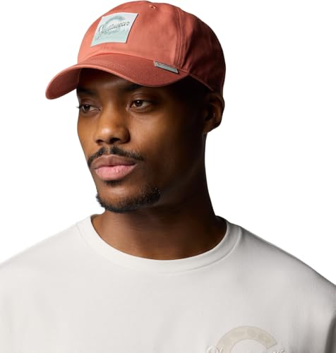 Image of Columbia Unisex Provisions Ball Cap, Lemon Wash /Mountain Landscape