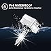 ELECTRONLUMEN D1S HID Xenon Headlight Bulbs 35W 6000K High Low Beam Replacement Headlamps - Cool White, Pack of 2