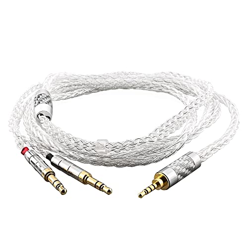 Tirstrup 2.5mm �o�����X�I�X�P�[�u�� 1.5m 100%����w�b�h�t�H���P�[�u�� Hifiman Ananda, HE400SE, HE4XX, HE-400i, AK100II, AK120II, AK240, AK380, AK320, 