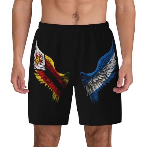 Short de bain République Dominicaine avec doublure filet pour le beach-volley et la plage