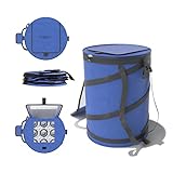 FOCHIER Collapsible Cooler Bag with Shoulder Strap: Insulated Leakproof 12 Bottles Portable Tote for...